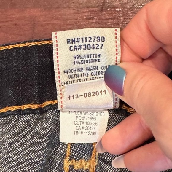 Women's True Religion Bobby Heritage Bootcut Denim Jeans, Size 30 - Picture 7 of 14